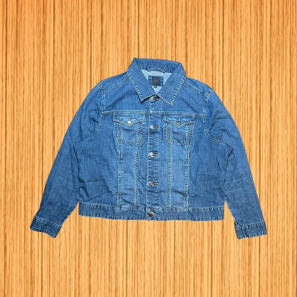 JAG Jeans Classic Blue Denim Trucker Jacket